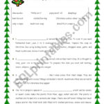 Typical Polish Food For Christmas. Four Pages With Answers   Esl Inside Christmas Chop Worksheet Answers