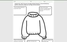 Wool Production For Ugly Christmas Sweaters Reading Comprehension within Ugly Christmas Sweater Worksheet Answers