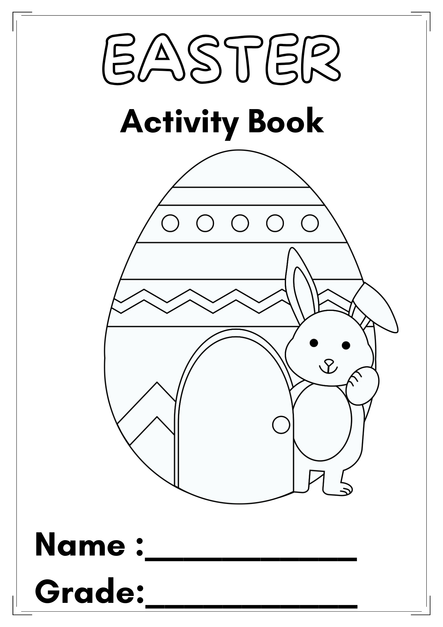 10 Best Free Easter Printables For Kids || Easter Coloring Pages with regard to Easter Activity Worksheets