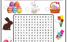 2 Easter Word Searches - Ezpzlearn throughout Easter Word Search Printable Worksheets