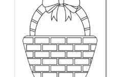 29+ Free Easter Basket Coloring Pages, Sheets [Popular Printables!] throughout Easter Basket Worksheets