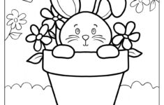 34 Easter Bunny Coloring Pages (Free Pdf Printables) in Easter Bunny Worksheets