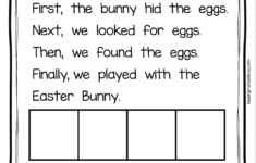 April In Kindergarten - Free Worksheets — Keeping My Kiddo Busy for Easter Sequencing Worksheets