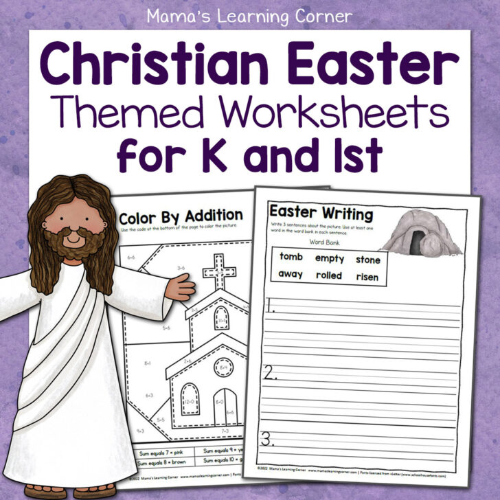Easter Bible Worksheets