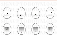Decorate The Eggs - Easter Music Worksheet - Schools Music Market throughout Easter Egg Worksheets