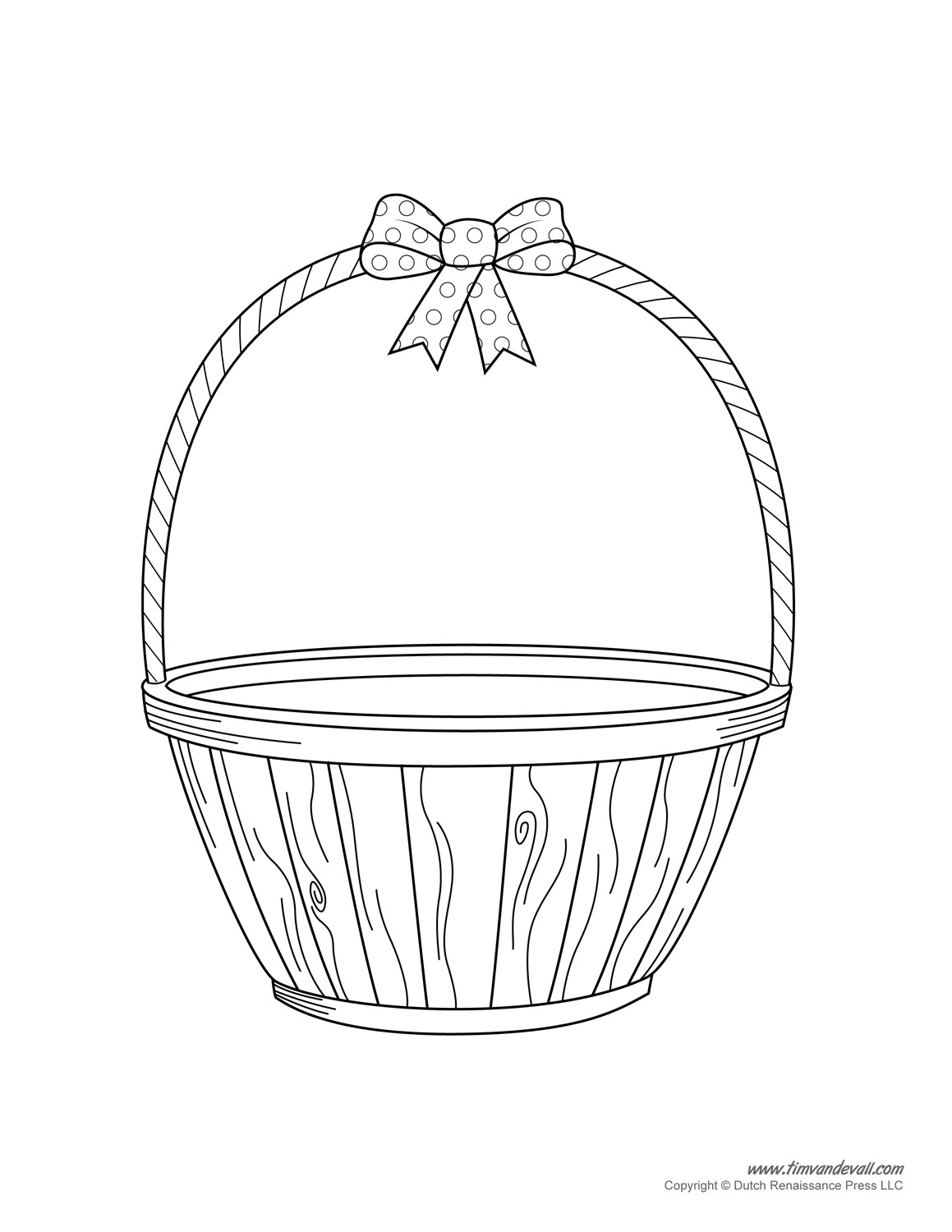 Easter Basket Template - Tim&amp;#039;S Printables throughout Easter Basket Worksheets