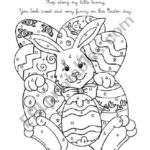 Easter Bunny For Young Learners   Esl Worksheethelena.helena Regarding Easter Bunny Worksheets Printables