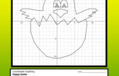 Easter Chick - A Coordinate Graphing Activity | Coordinate with regard to Free Printable Easter Coordinate Graphing Worksheets