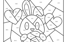 Easter Colorcode Multiplication Worksheets For 2Nd 3Rd with Easter Worksheets For 3rd Grade