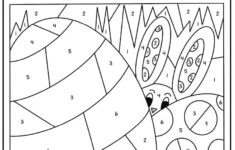 Easter Colornumber - Free Download! - Kids Activity Zone intended for Color By Number Easter Worksheets