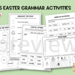 Easter Grammar | Teaching Resources Within Easter Grammar Worksheets