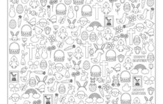 Easter I Spy - 4 Free Printables | Printabulls with regard to Find The Hidden Easter Eggs Worksheets