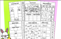 Easter Literacy Activities For 1St Grade - United Teaching in Easter 1St Grade Worksheets