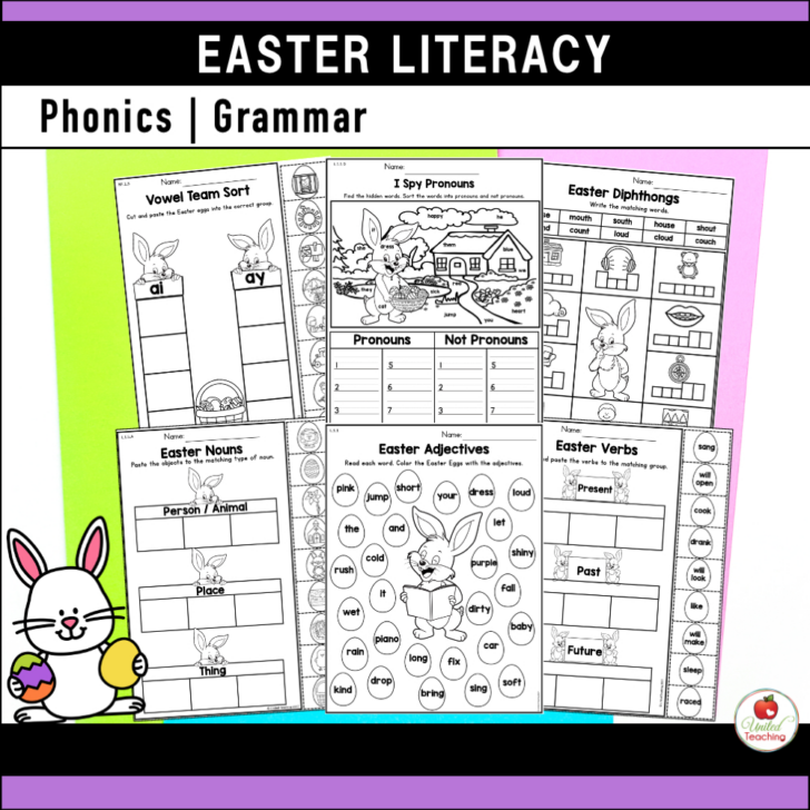 Easter Worksheets 1st Grade