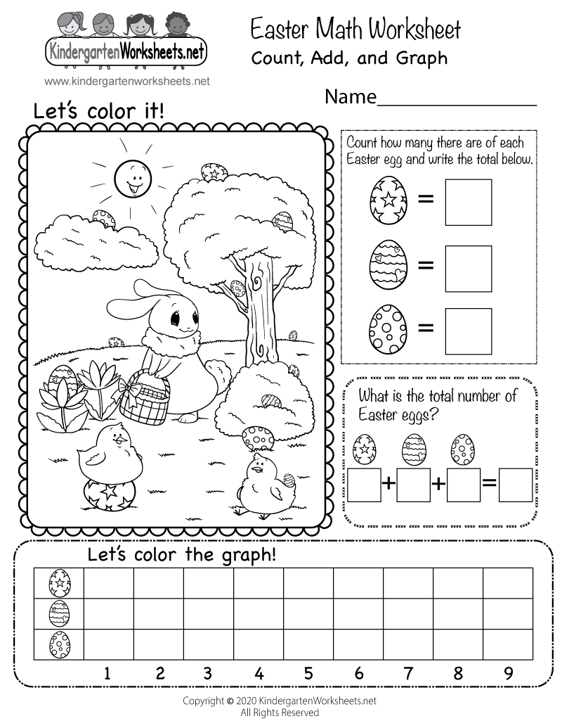 Easter Math Worksheet - Free Printable, Digital, &amp;amp; Pdf throughout Easter Activities Worksheets