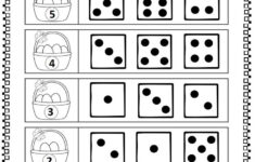 Easter Number Count Worksheet with Easter Number Worksheets