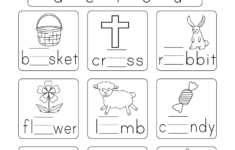 Easter Phonics Worksheet - Free Printable, Digital, &amp; Pdf pertaining to E Is For Easter Worksheets