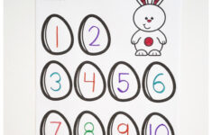Easter Preschool Math Worksheets - Ms. Stephanie'S Preschool throughout Easter Counting Worksheets For Preschoolers