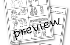 Easter Story Sequencing Activity | Teaching Resources inside Easter Sequencing Worksheets