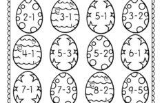 Easter Subtraction Worksheet - Free Printable, Digital, &amp; Pdf for Easter Subtraction Worksheets For Kindergarten