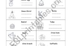 Easter Symbols - Esl Worksheetcaminia inside Easter Symbols Worksheets