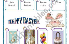 Easter Symbols - Esl Worksheeticab within Easter Symbols Worksheets