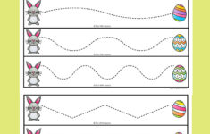 Easter Tracing Worksheets For Preschoolers - Fun With Mama throughout Pre K Easter Worksheets For Preschool