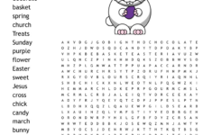Easter Word Search - Wordmint pertaining to Easter Word Search Worksheets