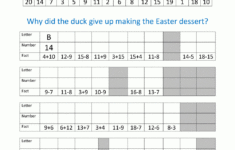 Easter Worksheets For Kids inside Easter Math Worksheets Free Printable