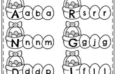 Easter Worksheets - Planning Playtime with regard to Pre K Easter Worksheets