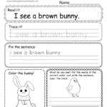 Easter Writing Worksheet   Free Printable, Digital, & Pdf Pertaining To Easter Grammar Worksheets