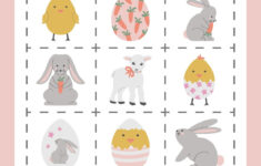 Free Custom Printable Easter Worksheet Templates | Canva throughout Printable Preschool Easter Worksheets