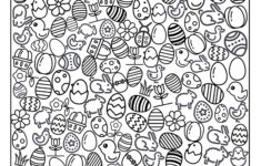 Free Printable I Spy Easter Activity - Paper Trail Design for I Spy Easter Worksheets