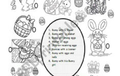 Happy Easter! - Esl Worksheetsoasiglem with Happy Easter Worksheets