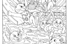 Hidden Pictures Page - Print Your Hidden Pictures Swimming Page throughout Hidden Pictures Easter Worksheets