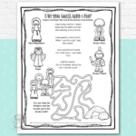 Jesus' Resurrection Easter Activity Pages   Kids Bible Teacher Regarding Easter Activity Worksheets
