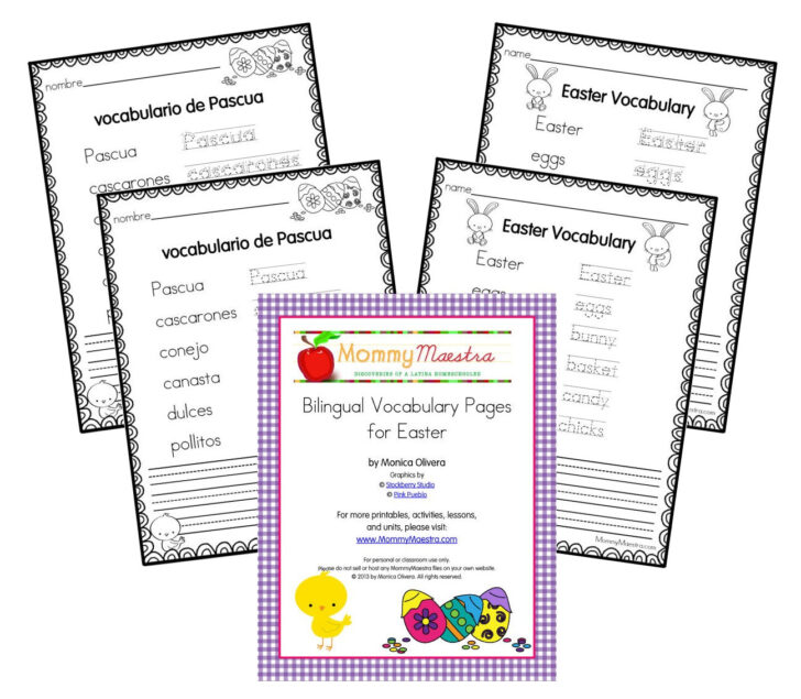 Easter Worksheets In Spanish