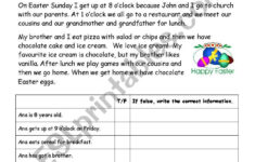 My Easter Holiday - Esl Worksheetlynnden throughout Easter Holiday Worksheets