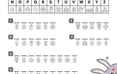 Page 2 - Free Custom Printable Easter Worksheet Templates | Canva regarding Easter Code Worksheets