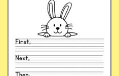 Page 3 - Free Custom Printable Easter Worksheet Templates | Canva in Easter Writing Worksheets