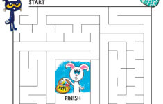 Pete The Cat Find The Easter Bunny'S Basket in Pete the Cat Easter Worksheets