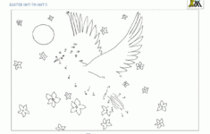 Printable Easter Dot To Dot within Easter Connect The Dots Worksheets