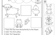 Spring Following Directions Worksheet - Free Printable, Digital, &amp; Pdf regarding Easter Following Directions Worksheets