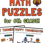 12 Thanksgiving Math Activities For Grades 1 8 — Mashup Math Pertaining To Thanksgiving Math Worksheets Middle School