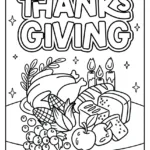 31+ Thanksgiving Coloring Pages | Free Pdf Printables ~ Daydream In Coloring Worksheets For Thanksgiving