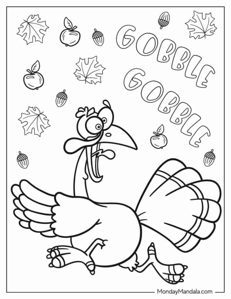 67 Thanksgiving Coloring Pages (Free Pdf Printables) for Thanksgiving Worksheets Coloring