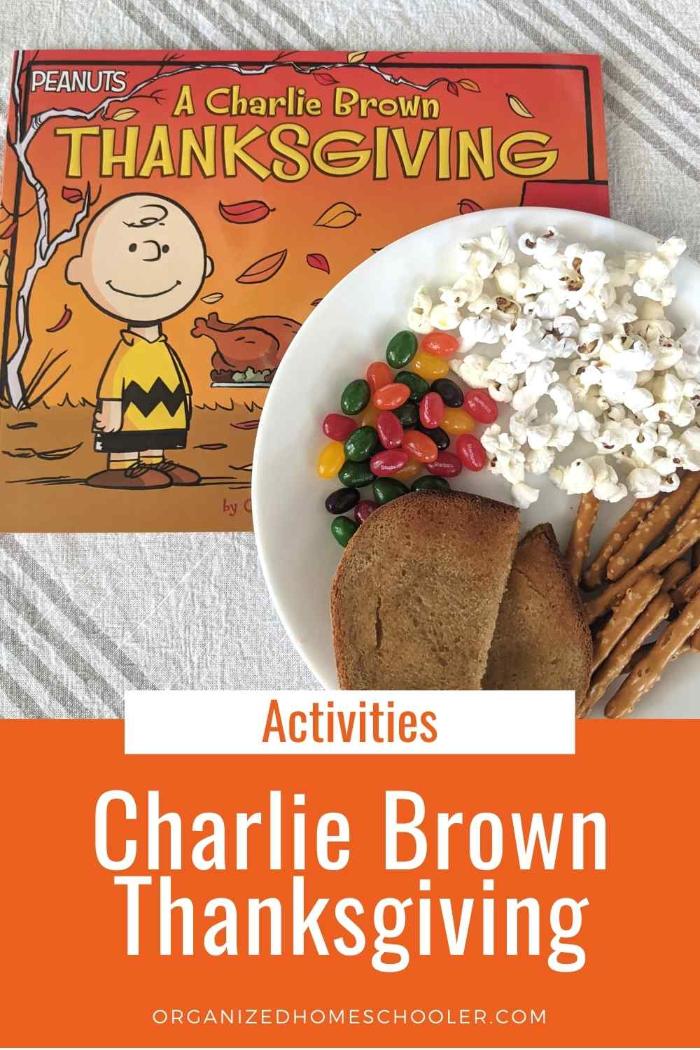 Charlie Brown Thanksgiving Activities ~ The Organized Homeschooler throughout A Charlie Brown Thanksgiving Worksheet