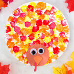 🦃 Paper Plate Fall Turkey Craft For Preschoolers In November Within Thanksgiving Crafts And Worksheets
