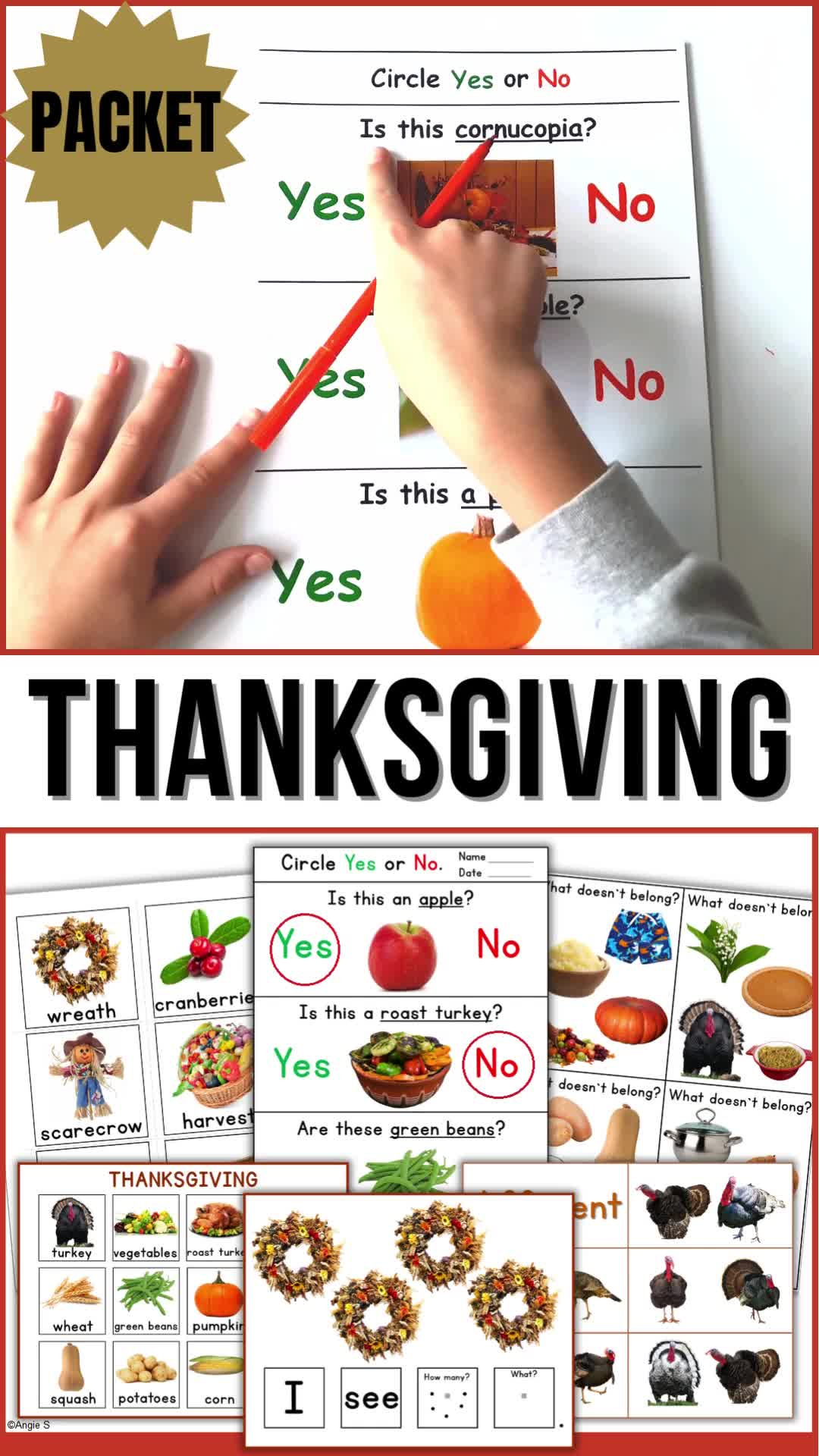 🦃 Thanksgiving Activities &amp;amp; Worksheets Bundle 🍂 intended for Pinterest Thanksgiving Worksheets