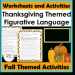 Feasting On Words: 7 Thanksgiving Figurative Language Activities Pertaining To Thanksgiving Figurative Language Worksheet Answer Key